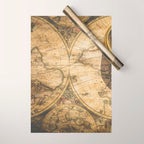 TRAVEL AROUND THE WORLD Wrapping Paper Gallery Image 1