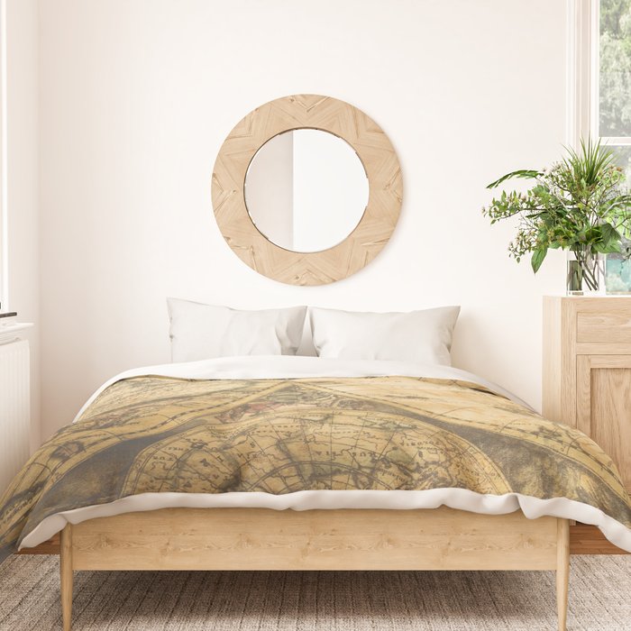 TRAVEL AROUND THE WORLD Duvet Cover Gallery Image 3