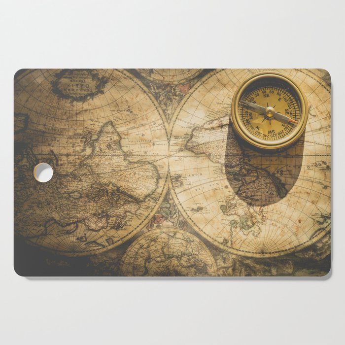 TRAVEL AROUND THE WORLD Cutting Board Gallery Image 1