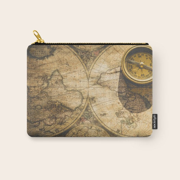 TRAVEL AROUND THE WORLD Carry All Pouch Gallery Image 1