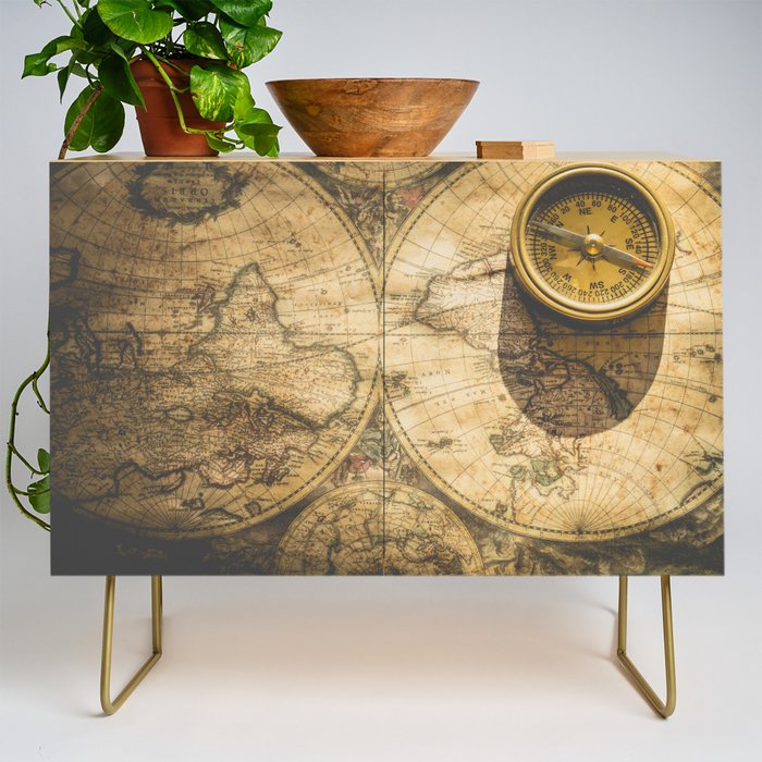 TRAVEL AROUND THE WORLD Credenza Gallery Image 1