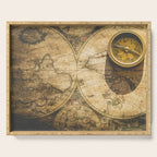 TRAVEL AROUND THE WORLD Serving Tray Gallery Image 1