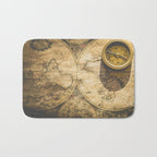 TRAVEL AROUND THE WORLD Bath Mat Gallery Image 1