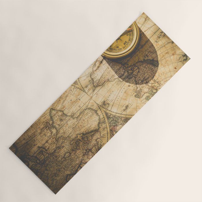 TRAVEL AROUND THE WORLD Yoga Mat Gallery Image 1