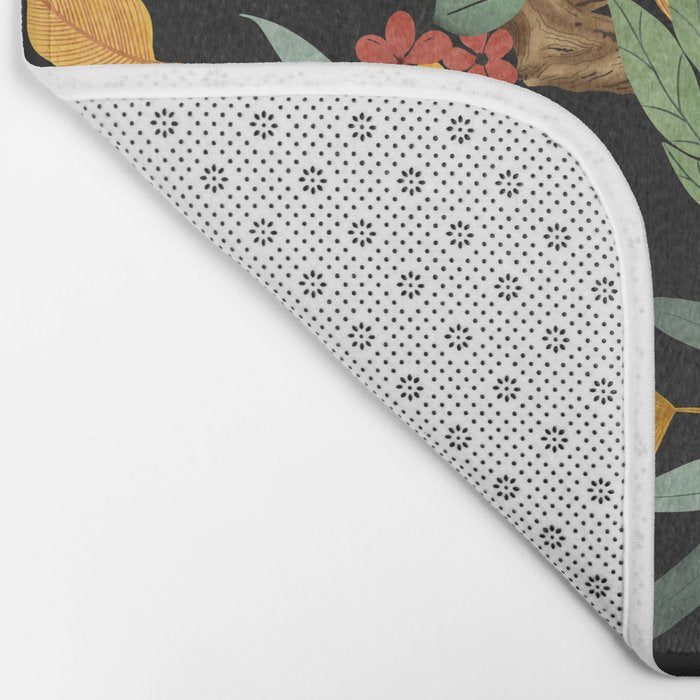 RED PANDAS IN DARK WILD NATURE Bath Mat Gallery Image 2