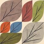Leaf Grid Coffee Mug Gallery Image 2