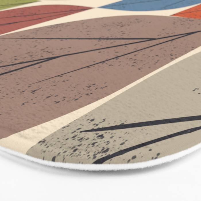 Leaf Grid Bath Mat Gallery Image 3