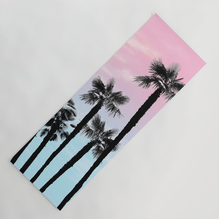 Tropical Palm Trees Dream #4 #tropic #decor #art #society6 Yoga Mat Gallery Image 1