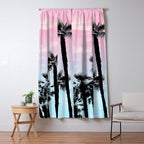 Tropical Palm Trees Dream #4 #tropic #decor #art #society6 Window Curtain Gallery Image 5