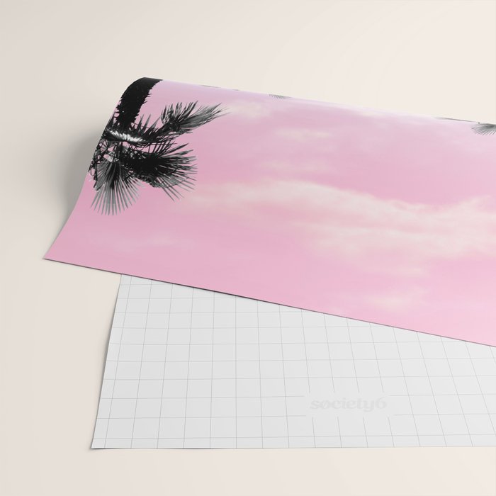 Tropical Palm Trees Dream #4 #tropic #decor #art #society6 Wrapping Paper Gallery Image 2