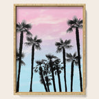 Tropical Palm Trees Dream #4 #tropic #decor #art #society6 Serving Tray Gallery Image 1