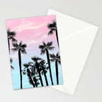Tropical Palm Trees Dream #4 #tropic #decor #art #society6 Stationery Card Gallery Image 2