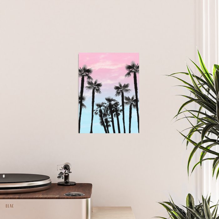Tropical Palm Trees Dream #4 #tropic #decor #art #society6 Poster Gallery Image 2
