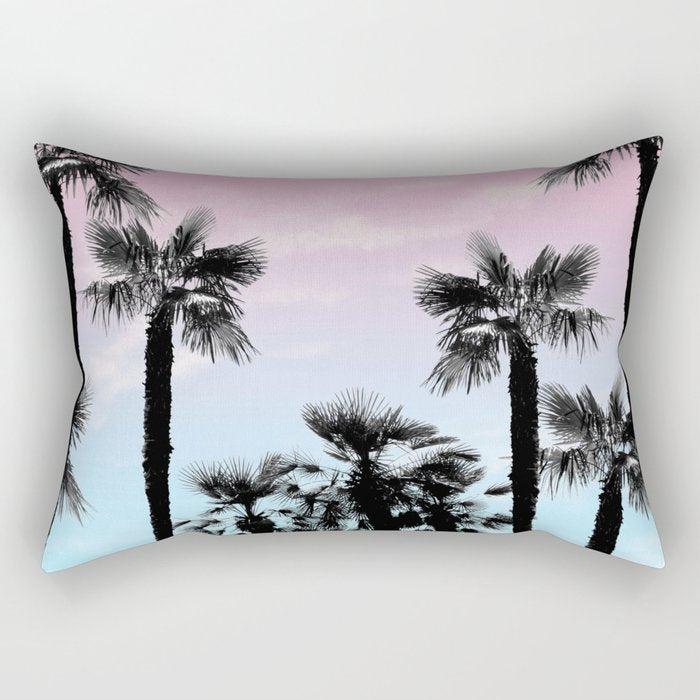 Tropical Palm Trees Dream #4 #tropic #decor #art #society6 Rectangular Pillow Gallery Image 2