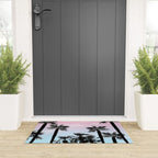 Tropical Palm Trees Dream #4 #tropic #decor #art #society6 Welcome Mat Gallery Image 3