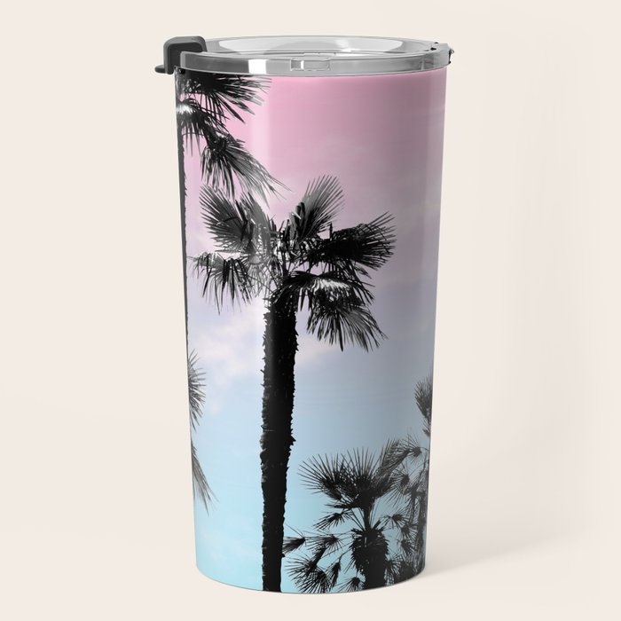 Tropical Palm Trees Dream #4 #tropic #decor #art #society6 Travel Mug Gallery Image 3