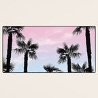 Tropical Palm Trees Dream #4 #tropic #decor #art #society6 Desk Mat Gallery Image 3
