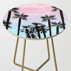 Tropical Palm Trees Dream #4 #tropic #decor #art #society6 Side Table Gallery Image 2