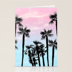 Tropical Palm Trees Dream #4 #tropic #decor #art #society6 Stationery Card Gallery Image 2