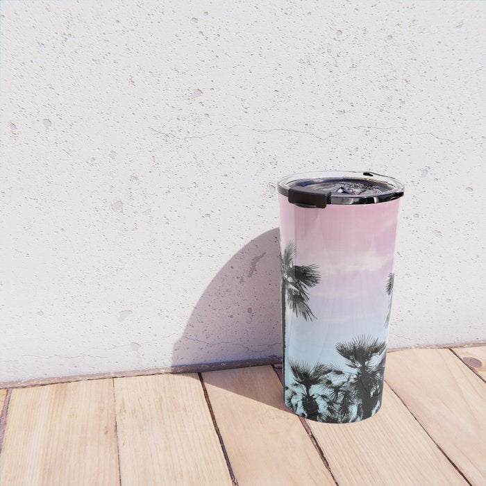 Tropical Palm Trees Dream #4 #tropic #decor #art #society6 Travel Mug Gallery Image 4