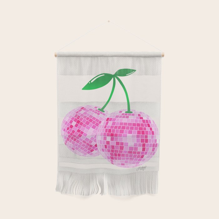 Disco Ball Cherries Wall Hanging Gallery Image 1
