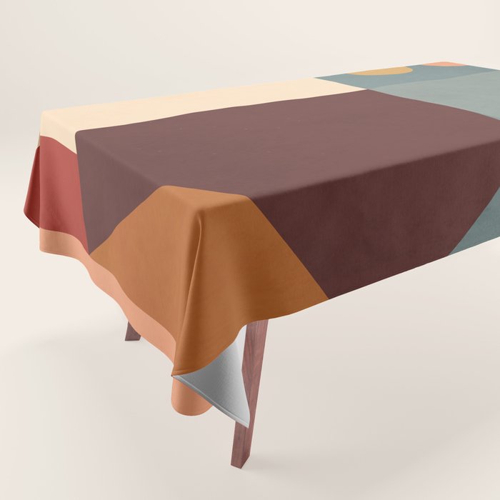 Abstract Geometric Shapes 47 Tablecloth Gallery Image 1