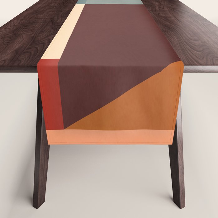 Abstract Geometric Shapes 47 Table Runner Gallery Image 1