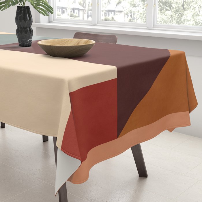 Abstract Geometric Shapes 47 Tablecloth Gallery Image 3