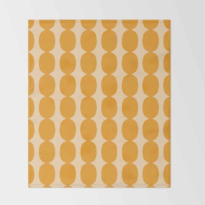 Honey Bubble Chain Throw Blanket Gallery Image 2