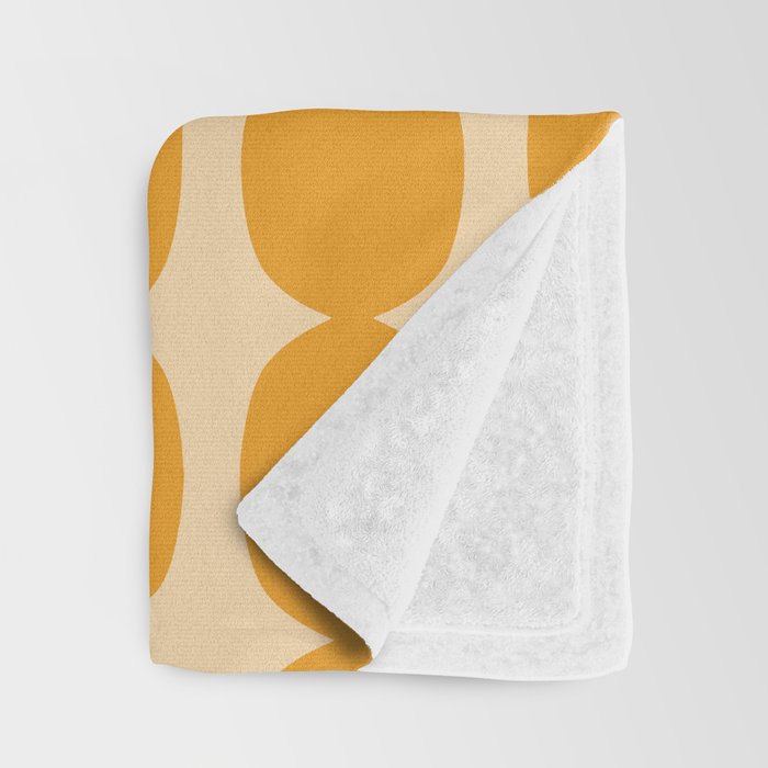 Honey Bubble Chain Throw Blanket Gallery Image 3