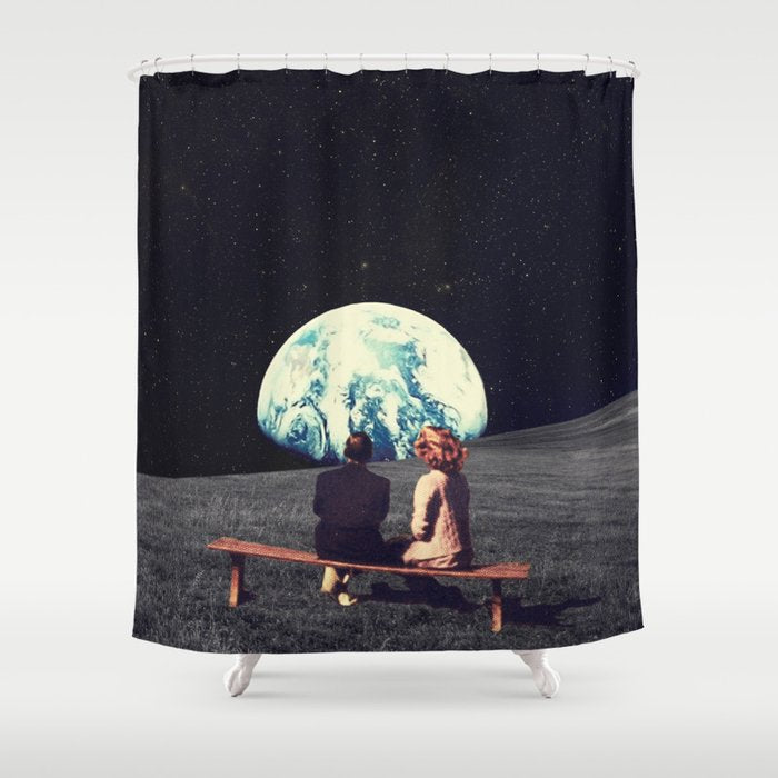 We Used To Live There Shower Curtain Gallery Image 1