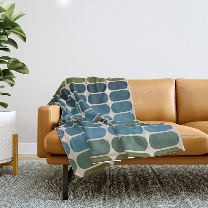 Lake Capsule Throw Blanket Gallery Image 1