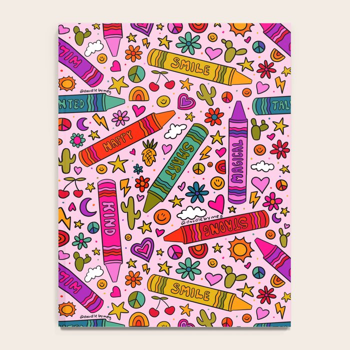 Crayon Print Notebook Gallery Image 4