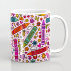 Crayon Print Coffee Mug Gallery Image 1