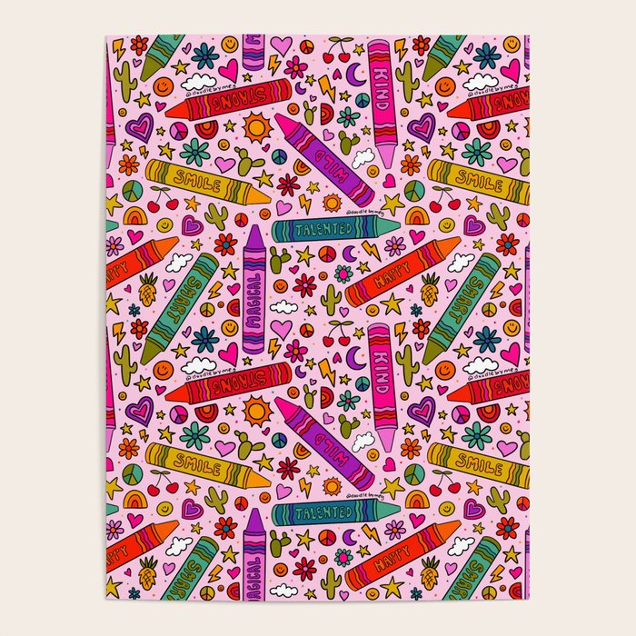 Crayon Print Poster Gallery Image 4