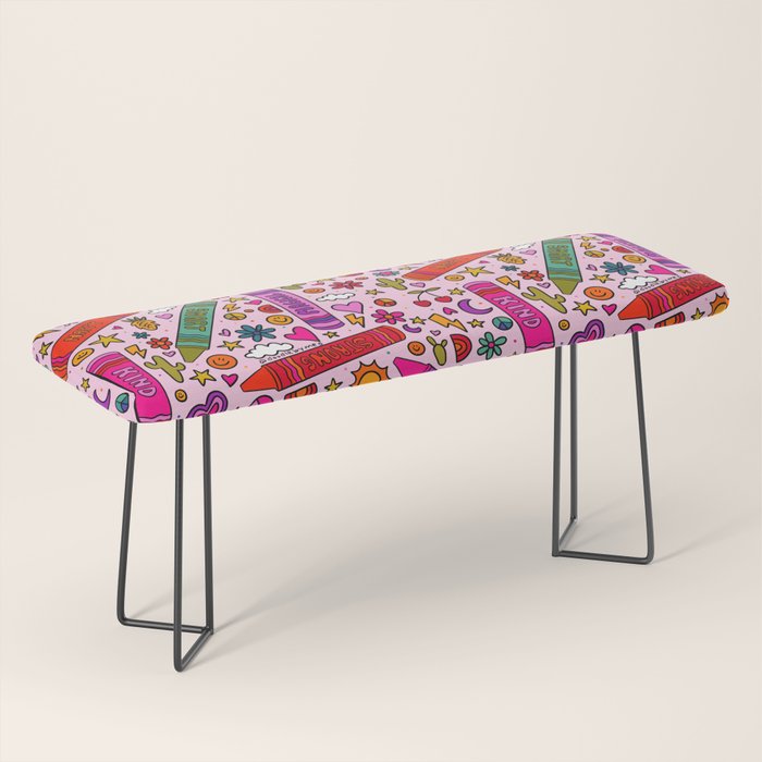 Crayon Print Bench Gallery Image 1
