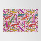 Crayon Print Rug Gallery Image 2