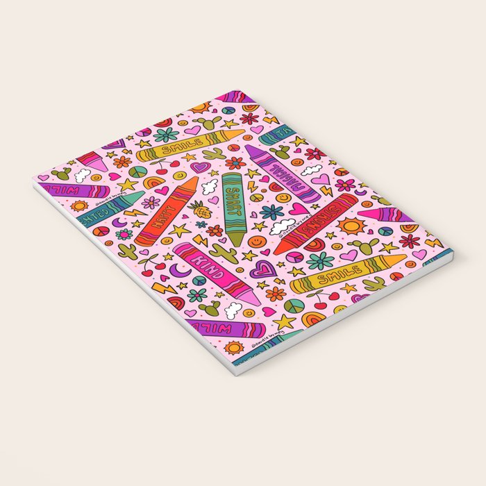 Crayon Print Notebook Gallery Image 3
