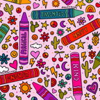 Crayon Print Coffee Mug Gallery Image 2