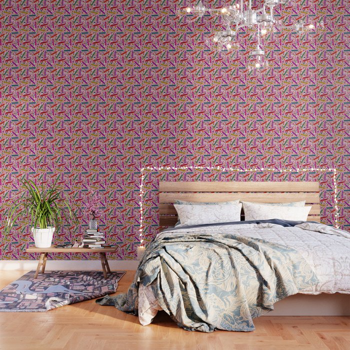 Crayon Print Wallpaper Gallery Image 3