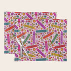 Crayon Print Placemat Gallery Image 1