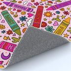 Crayon Print Rug Gallery Image 4