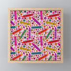 Crayon Print Mini Art Print Gallery Image 1