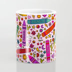Crayon Print Coffee Mug Gallery Image 4