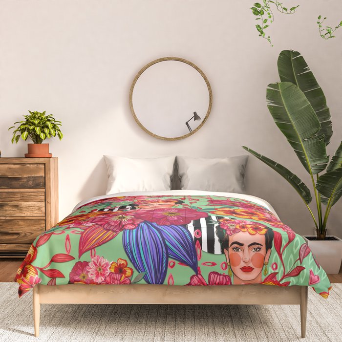 Frida Bouquet Comforter Gallery Image 3