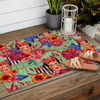 Frida Bouquet Outdoor Rug Gallery Image 2