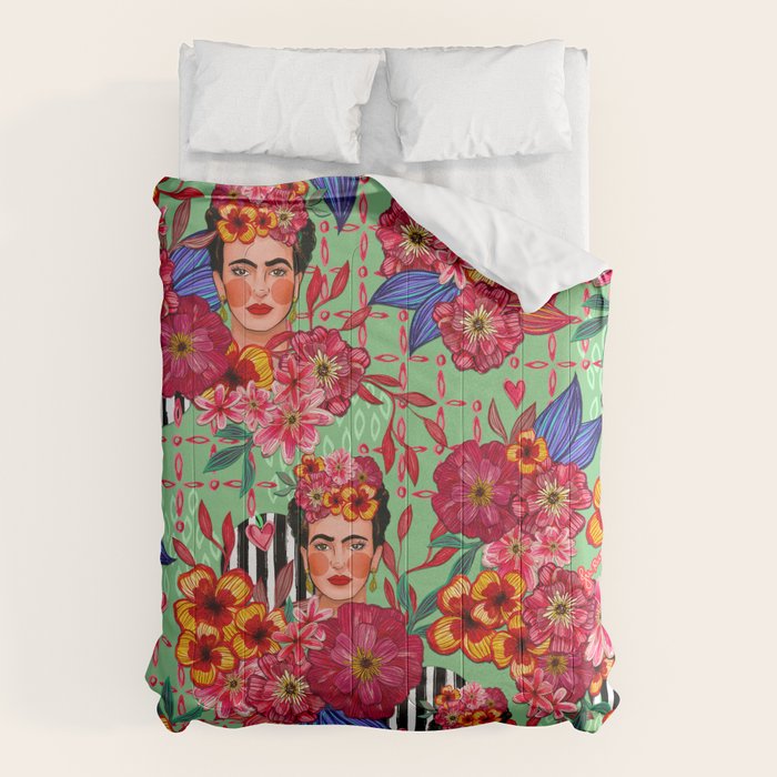 Frida Bouquet Comforter Gallery Image 6