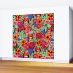Frida Bouquet Wall Mural Gallery Image 2