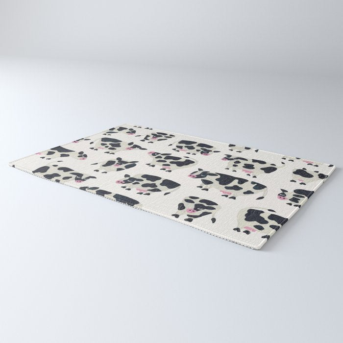 Cow Collection - White Rug Gallery Image 3