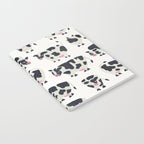 Cow Collection - White Notebook Gallery Image 2